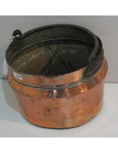 4 Copper pots of different sizes