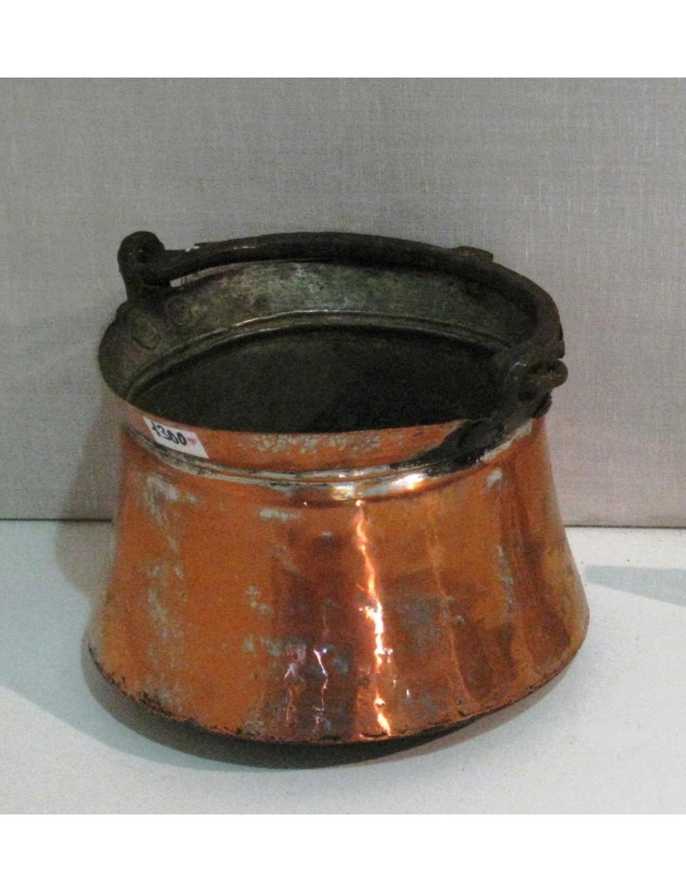 4 Copper pots of different sizes