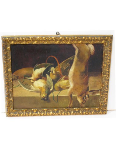 Still life painting with frame