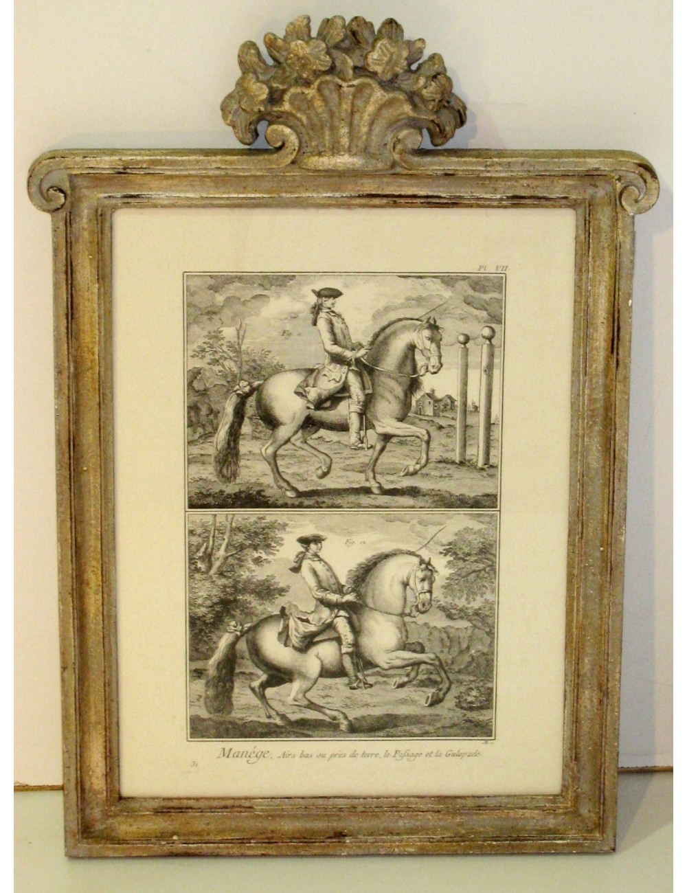 2 Grey framed prints