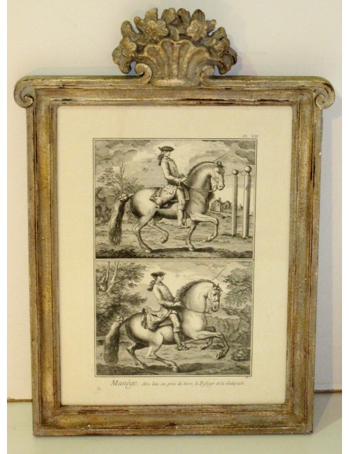 2 Grey framed prints