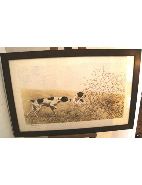 Print 2 dogs