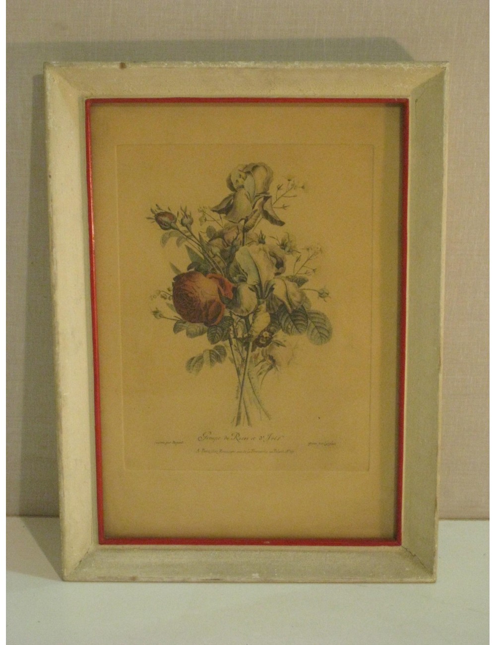 Print with flowers