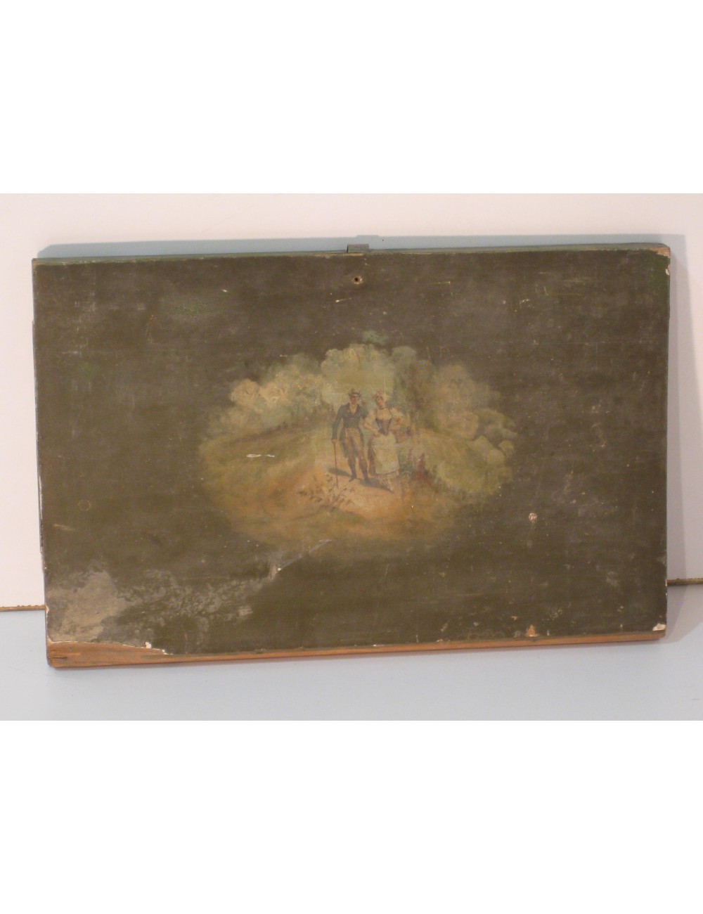 Set of 4 decorated panels Set of 4 decorated panels