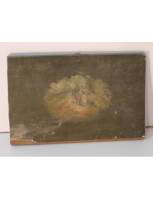 Set of 4 decorated panels