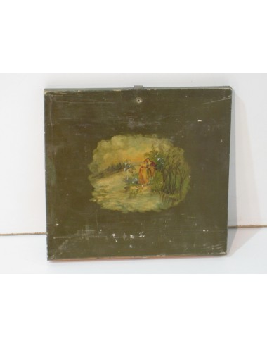 Set of 4 decorated panels