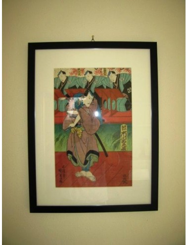 4 Japanese prints 1905 (no. 5)