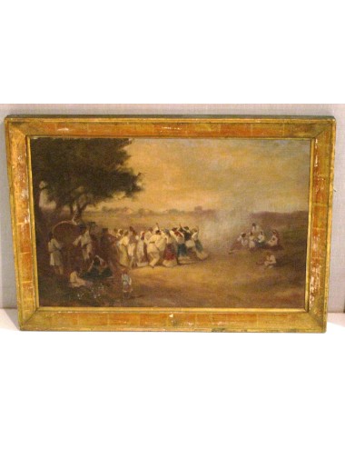 Landscape' painting illegible signature