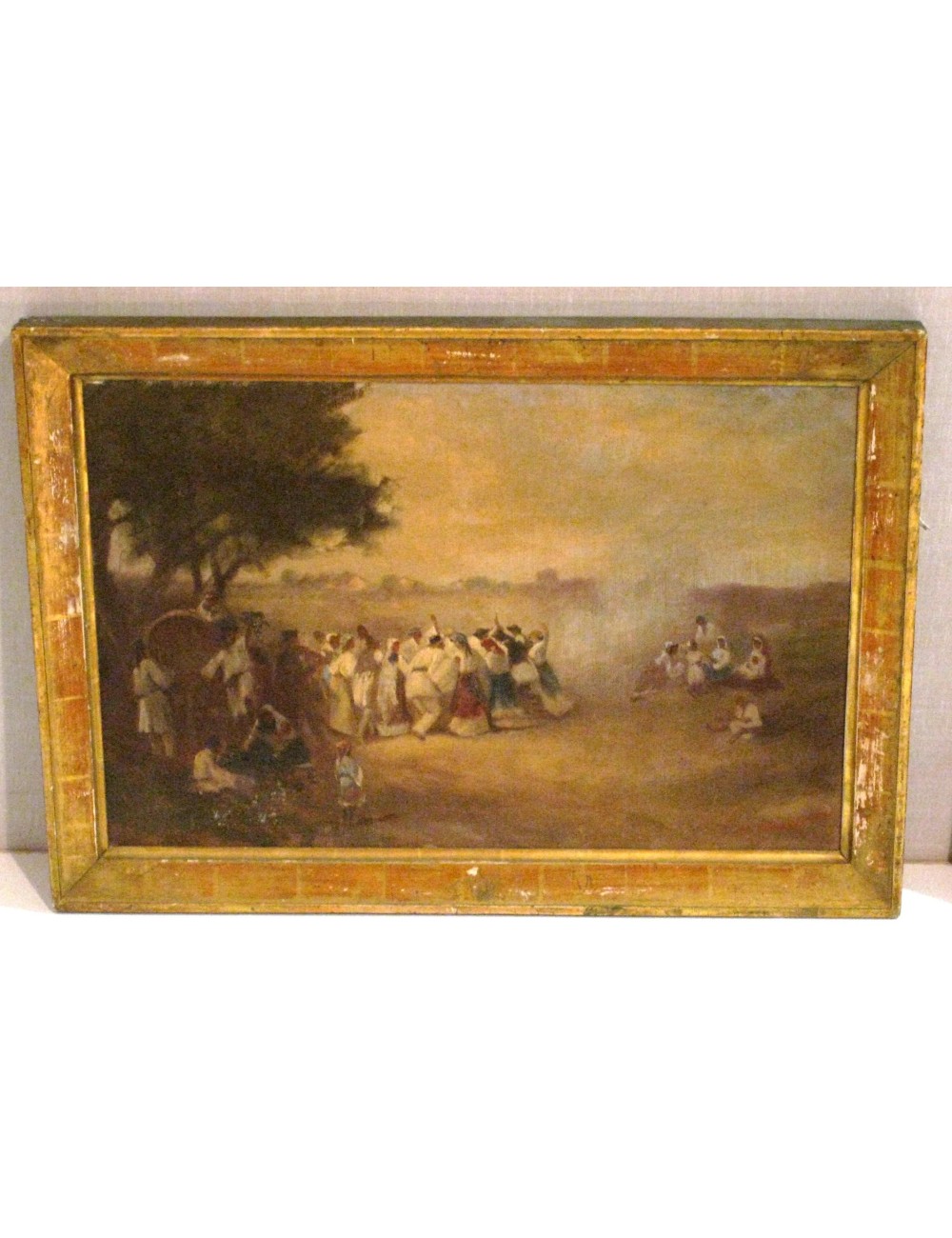 Landscape' painting illegible signature