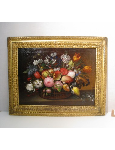 Pittura P 'fiori' XVIII secolo