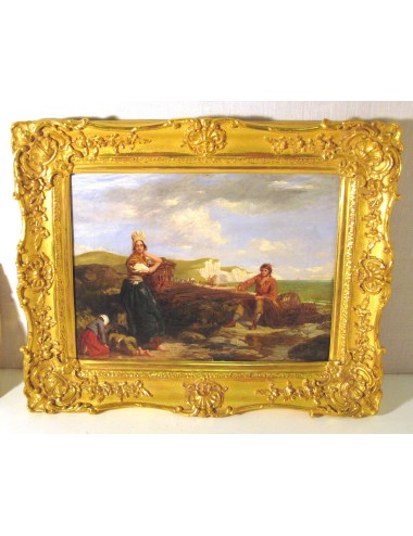 Painting 'marina piccola' undeciphered signature