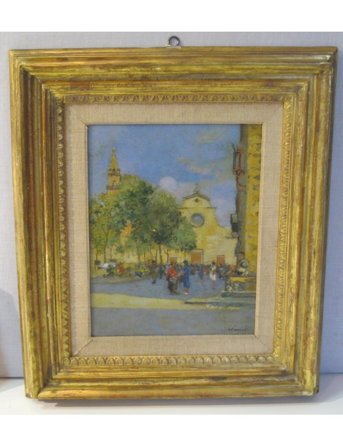 Pittura " paesaggio " Passigli XIX/XX secolo