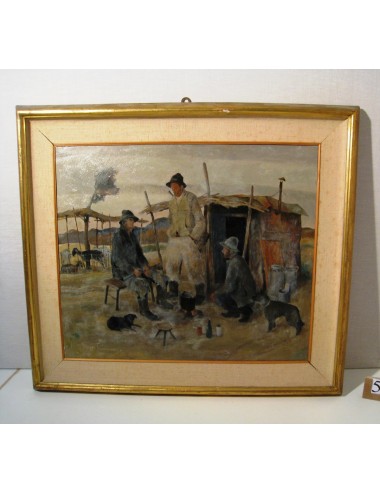 Painting 'hunters' Tommasi