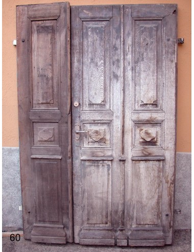 Ante in rovere a tre battenti