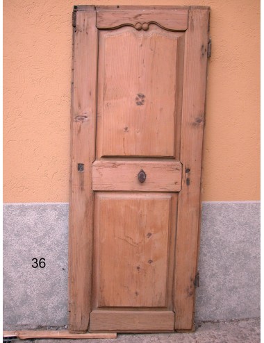 Battente in abete a due specchiature epoca fine '700