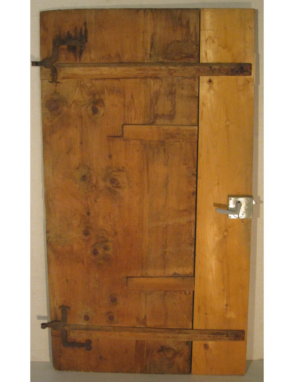 Plain fir door in need of restoration Plain fir door in need of restoration