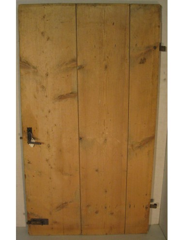 Plain fir door to be restored