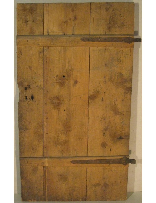 Plain fir door to be restored
