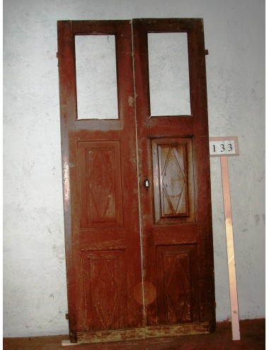 Walnut multi-mirror doors for restoration