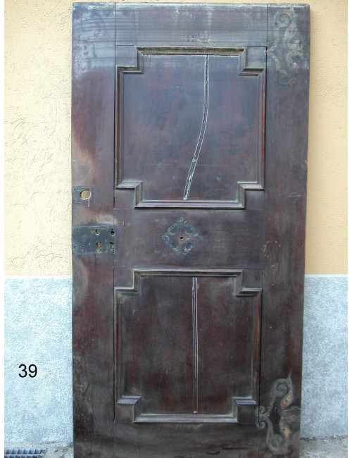 Lightly worked walnut doors for restoration