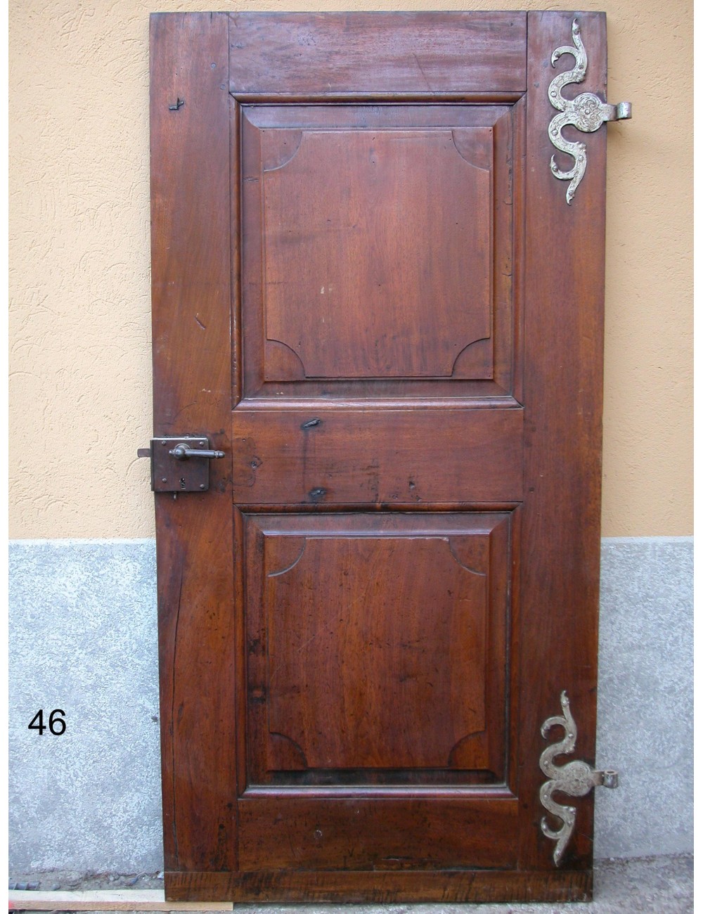 Lightly worked walnut doors for restoration Lightly worked walnut doors for restoration