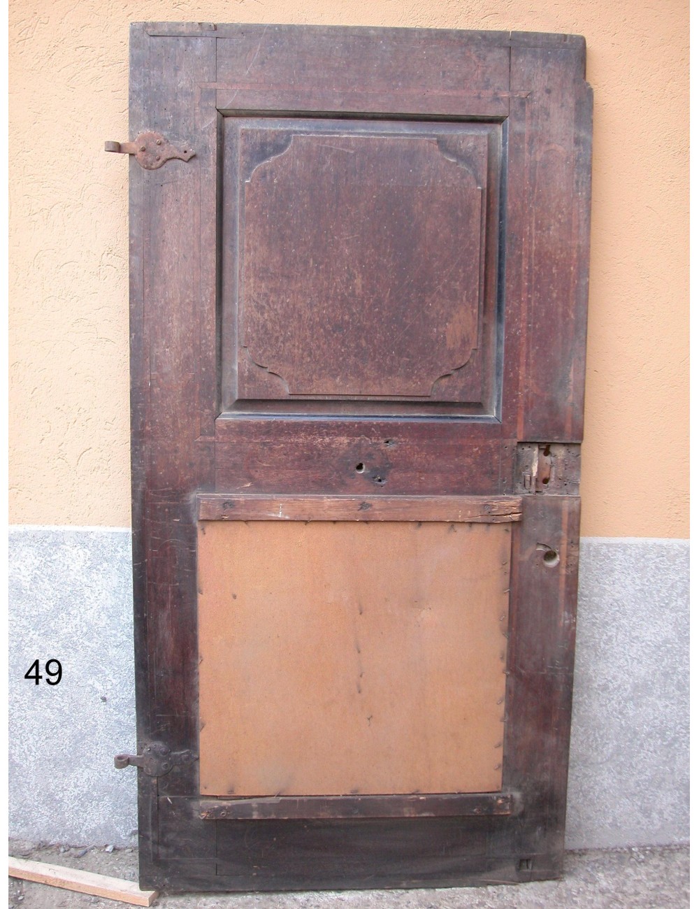 Lightly worked walnut doors for restoration Lightly worked walnut doors for restoration