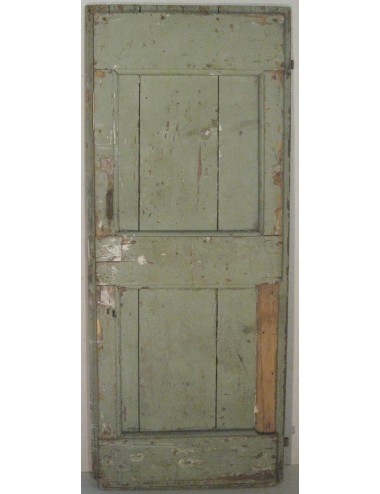 Smooth 2-mirror fir door for restoration