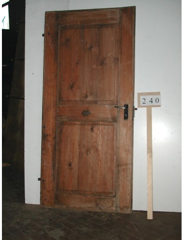 Fir door 2 plain mirrors to be restored