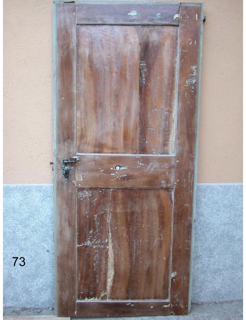 Fir door 2 smooth mirrors to be restored
