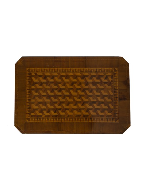 Rectangular inlaid coffee table - Sorrentino late 19th century