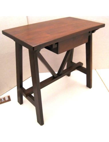 2 side tables - goat - walnut