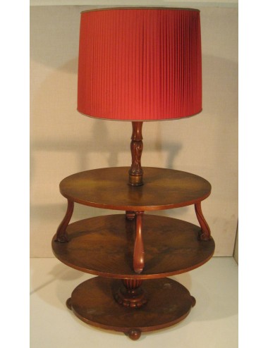 2-storey mahogany planter/table - English 19th century