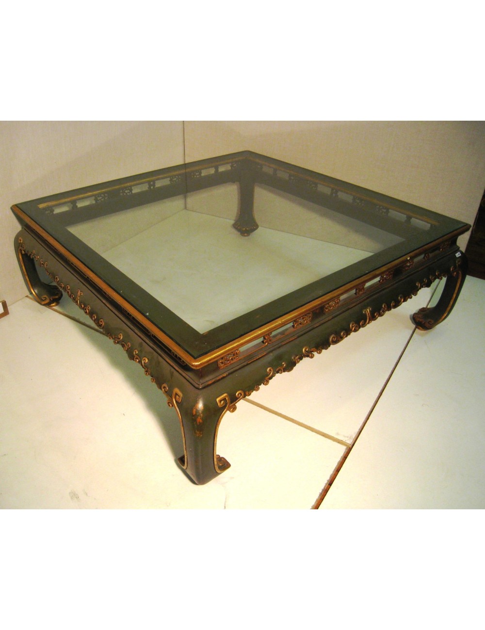 Green/gold Chinese-style coffee table ns modern sample Green/gold Chinese-style coffee table ns modern sample