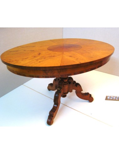 Oval coffee table birch root - Sweden