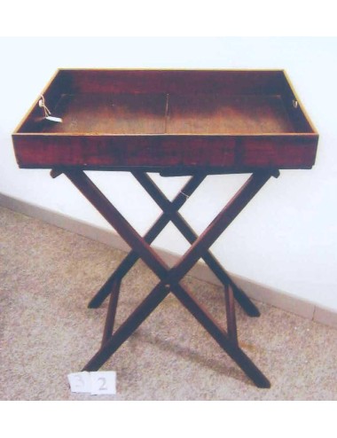 Side table with tray- English Victorian Modern