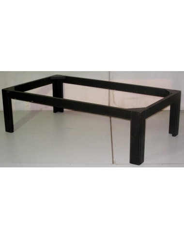 2 Modern L22 black lacquered rectangular coffee tables
