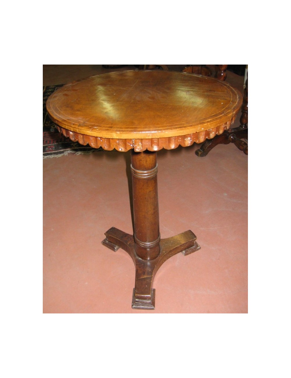 Round table central leg Round table central leg
