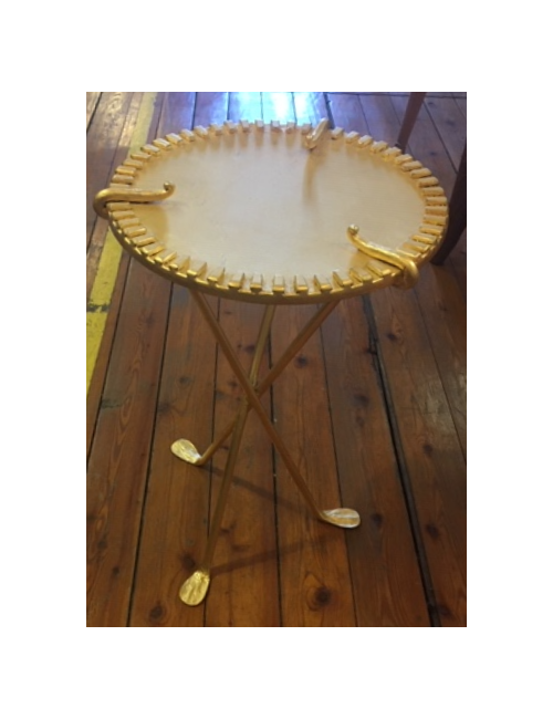 Iron side tables