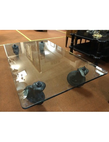 Crystal coffee table