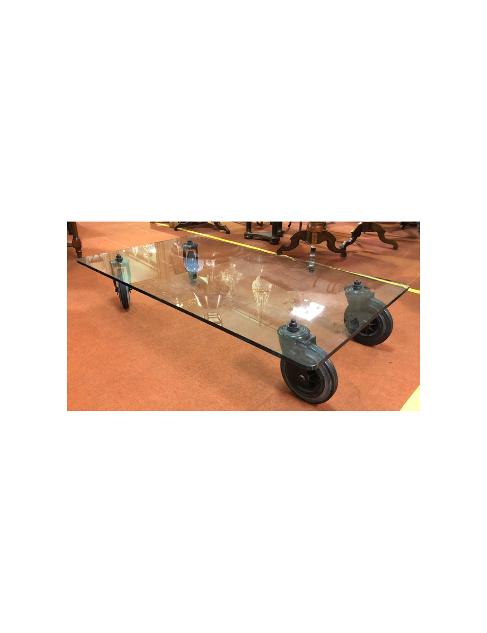 Crystal coffee table Crystal coffee table
