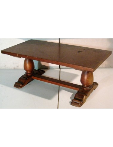 Rectangular unfinished modern coffee table
