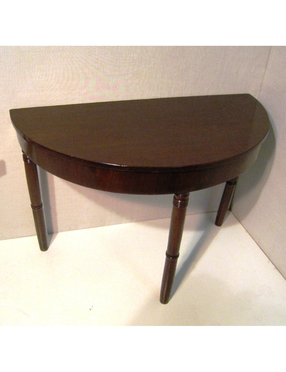 Pair of walnut consoles Pair of walnut consoles