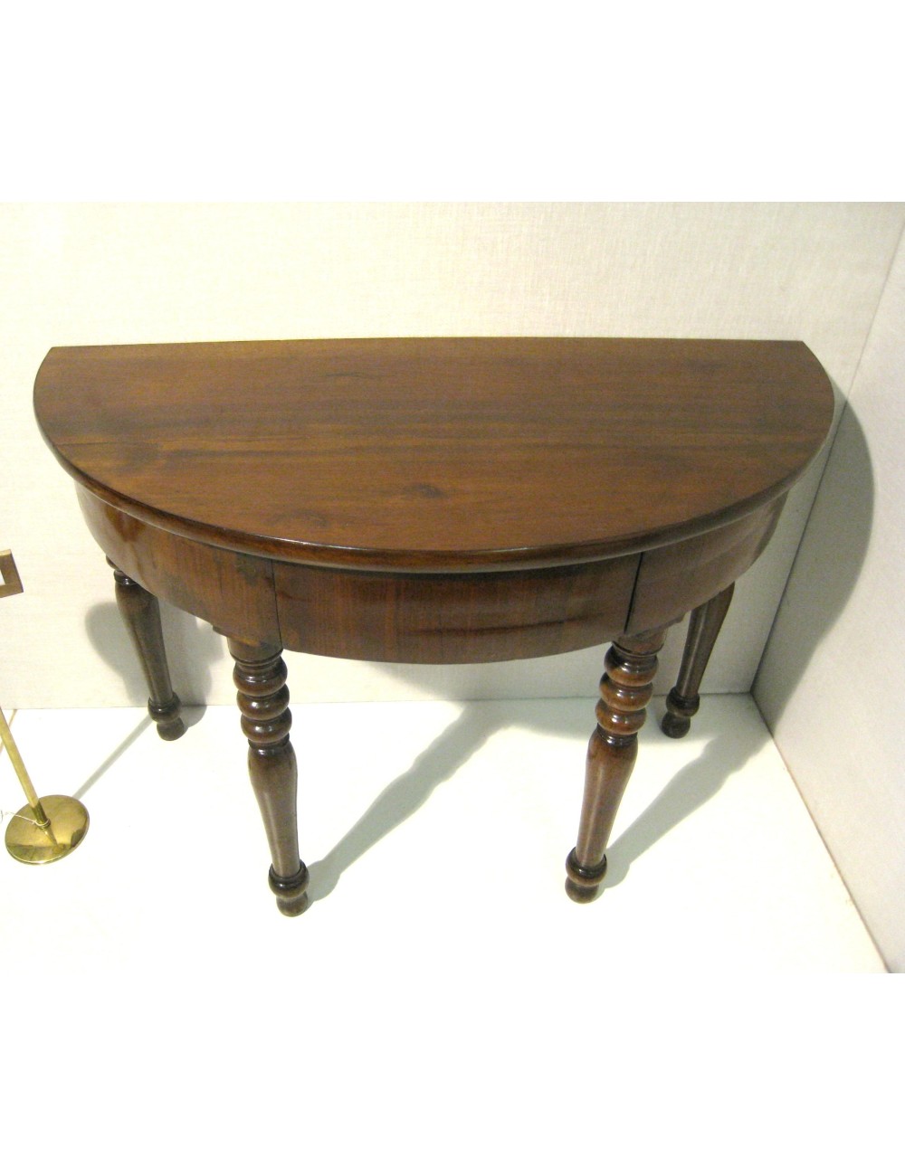 Pair of walnut consoles Pair of walnut consoles