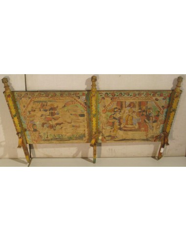 Sicilian cart headboard