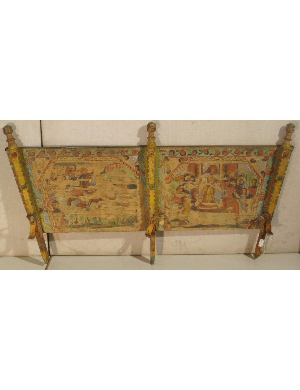 Sicilian cart headboard Sicilian cart headboard