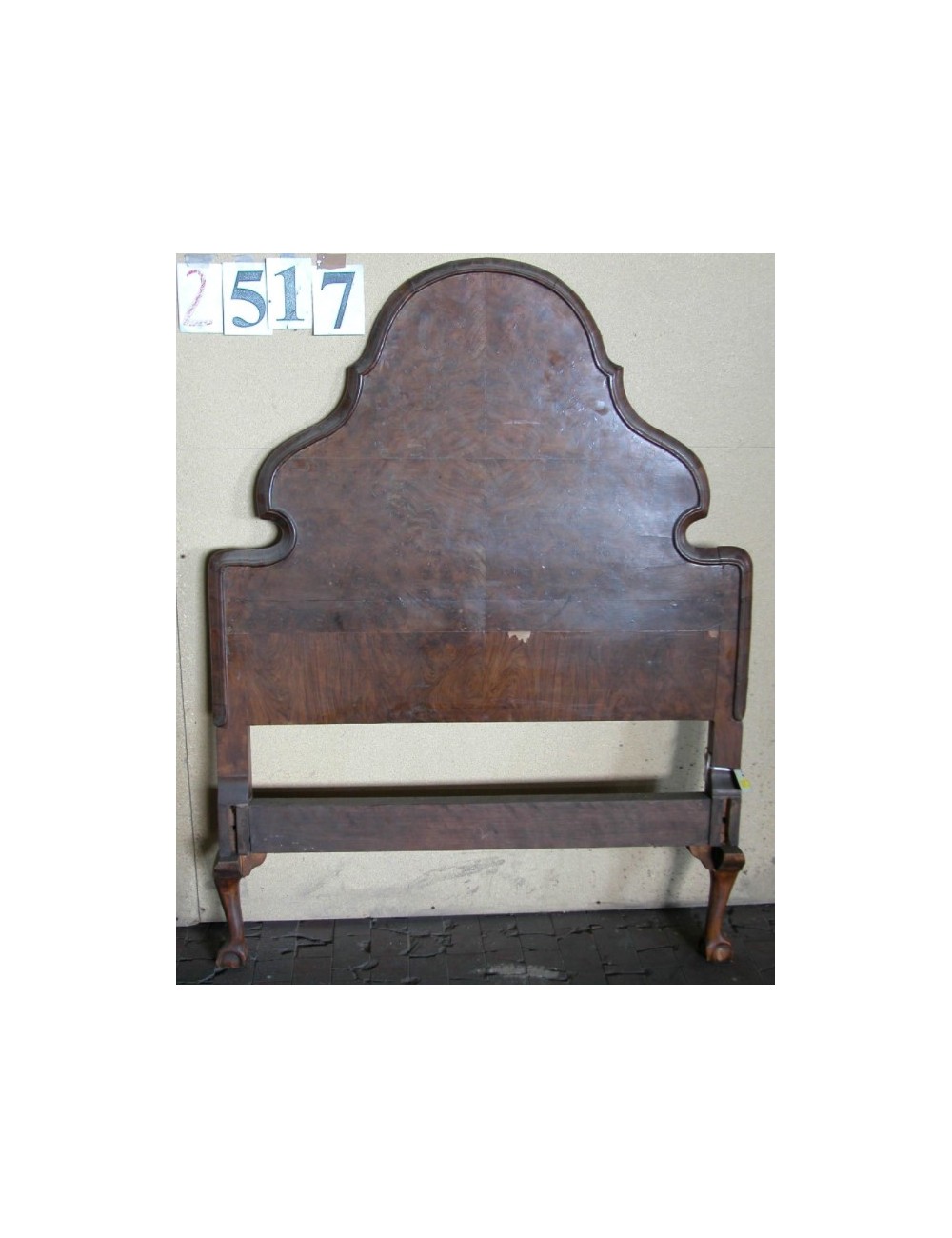 Wooden headboard