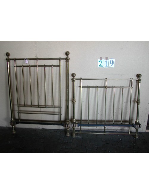 Letto in ottone