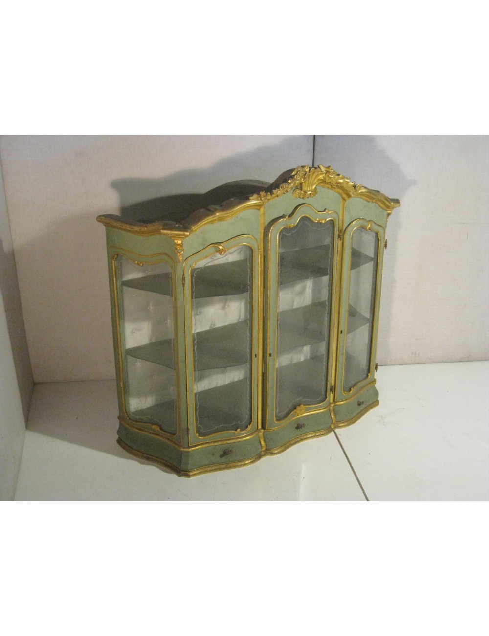 Painted showcase Painted showcase