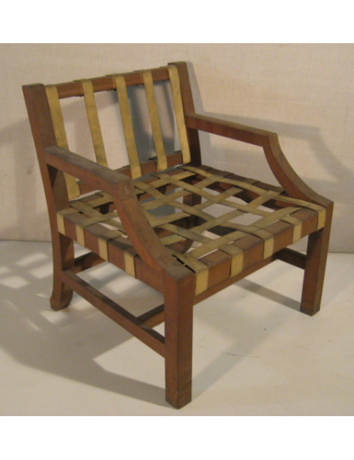 Stelo della poltrona in legno