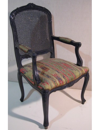 3 Vienna straw armchairs L86